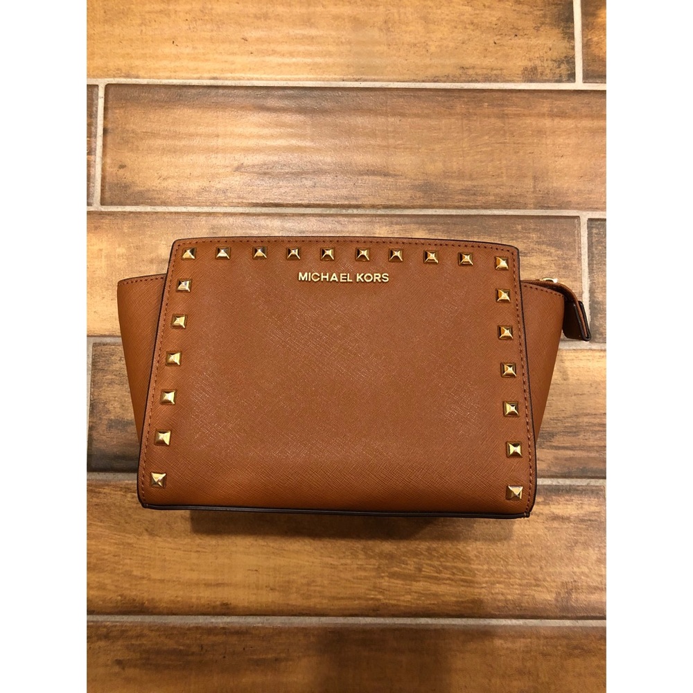 MK by Michael Kors Studded Selma Crossbody Bag